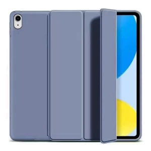 Husa de protectie tableta Tech-Protect, Smartcase pentru Apple iPad 10.9 2022, Albastru