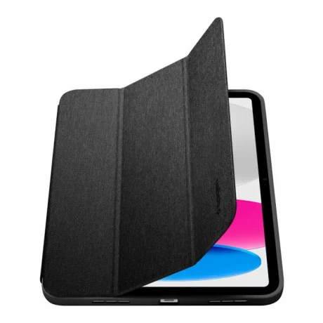 Husa de protectie tableta Tech-Protect, Smartcase pentru Apple iPad 10.9 2022, Negru