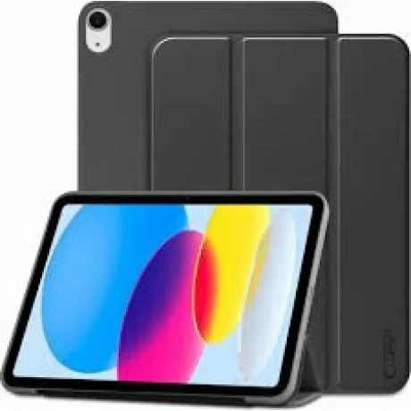Husa de protectie tableta Tech-Protect, Smartcase pentru Apple iPad 10.9 2022, Negru