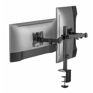 Suport monitor dublu Superior SUPSPC002, 17&quot;-32&quot;, 9 Kg, Negru