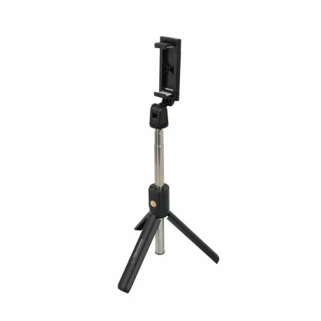 Monopod Bluetooth pentru selfie Esperanza EMM123, 19-69cm, 500g, Negru/Argintiu