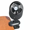 Ventilator compact de birou Esperanza Silene, EHF103K, 2W, USB, Negru