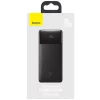 Acumulator extern Baseus Bipow, 20000mAh, 20W, 2 x USB; 1 x USB Type-C, digital display pt. status baterie, 3A, Negru