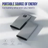 Acumulator extern Allity APB-100, PD QC, 22.5W, 10000 mAh, Gri