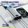 Acumulator extern Allity APB-100, PD QC, 22.5W, 20000 mAh, Gri