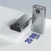 Acumulator extern Allity APB-100, PD QC, 22.5W, 20000 mAh, Gri