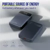 Acumulator extern Allity APB-200, PD QC, 130W, 19200 mAh, Gri