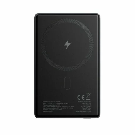 Acumulator extern wireless  Allity APB-300, PD QC, 20W, 5000 mAh, Gri
