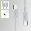 Cablu de date si incarcare  Allity AAUC-03, USB-C to USB-C, 2m, 100W, Alb