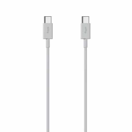 Cablu de date si incarcare  Allity AAUC-03, USB-C to USB-C, 2m, 100W, Alb