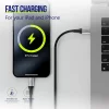 Cablu de date si incarcare Allity AUC-01, USB-C to Lightning, 27W, 1m, Negru