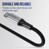 Cablu de date si incarcare Allity AUC-01, USB-C to Lightning, 27W, 2m, Negru