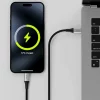 Cablu de date si incarcare Allity AUC-01, USB-C to Lightning, 27W, 2m, Negru