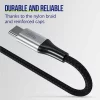 Cablu de date si incarcare Allity AUC-01, USB-C to USB-C, 100W, 1m, Negru