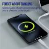 Cablu de date si incarcare Allity AUC-02, USB-C to Lightning, 27W, 1m, Alb