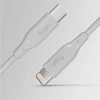 Cablu de date si incarcare Allity AUC-02, USB-C to Lightning, 27W, 1m, Alb