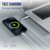 Cablu de date si incarcare Allity AUC-02, USB-C to Lightning, 27W, 1m, Alb