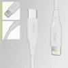 Cablu de date si incarcare Allity AUC-02, USB-C to Lightning, 27W, 2m, Alb
