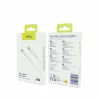 Cablu de date si incarcare Allity AUC-02, USB-C to USB-C, 100W, 1m, Alb