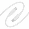 Cablu de date si incarcare Allity AUC-02, USB-C to USB-C, 100W, 1m, Alb