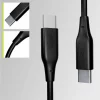 Cablu de date si incarcare Allity AUC-02, USB-C to USB-C, 100W, 1m, Negru