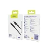 Cablu de date si incarcare Allity AUC-02, USB-C to USB-C, 100W, 2m, Negru