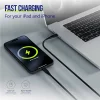 Cablu de date si incarcare Allity AUC-02, USB-C to USB-C, 60W, 1m, Negru