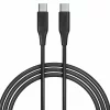Cablu de date si incarcare Allity AUC-02, USB-C to USB-C, 60W, 1m, Negru