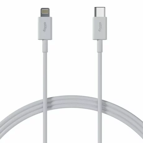 Cablu de date si incarcare Allity AUC-03, USB-C to Lightning, 27W, 1m, Negru
