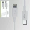 Cablu de date si incarcare Allity AUC-03, USB-C to Lightning, 27W, 1m, Negru