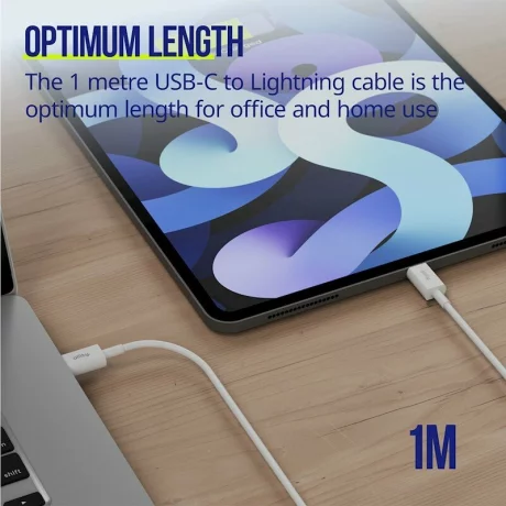 Cablu de date  si incarcare Allity AUC-03, USB-C  to USB-C, 1m, 100W, Alb