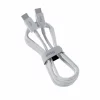 Cablu de date si incarcare Allity AUC-03, USB-C to USB-C, 60W, 1m, Alb