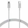 Cablu de date si incarcare Allity AUC-03, USB to Lightning, 27W, 1m, Alb