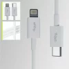 Cablu de date si incarcare Allity AUC-03, USB to Lightning, 27W, 1m, Alb