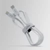 Cablu de date si incarcare Allity AUC-03, USB to Lightning, 27W, 1m, Alb