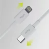 Cablu de date si incarcare Allity AUC-03, USB to Lightning, 27W, 1m, Alb