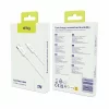 Cablu de date si incarcare Allity AUC-03, USB to Lightning, 27W, 1m, Alb