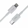 Cablu de date si incarcare Allity AUC-03, USB to Lightning, 27W, 1m, Alb