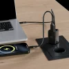 Incarcator Retea Allity  ATC-01-30WAC, GaN PD QC, 1x USB-C, 1x USB-A, 30W, Negru