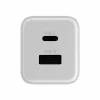 Incarcator Retea Allity  ATC-01-45WAC, GaN PD QC, 1x USB-C, 1x USB-A, 45W, Alb