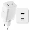 Incarcator Retea Allity  ATC-01-45WCC, GaN PD QC, 2x USB-C, 1x USB-A, 45W, Alb