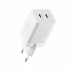 Incarcator Retea Allity  ATC-01-45WCC, GaN PD QC, 2x USB-C, 1x USB-A, 45W, Alb