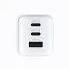 Incarcator Retea Allity  ATC-01-65WACC, GaN PD QC, 2x USB-C, 1x USB-A, 65W, Alb