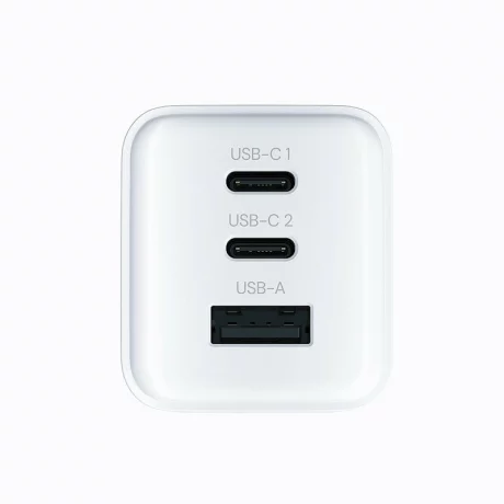 Incarcator Retea Allity  ATC-01-65WACC, GaN PD QC, 2x USB-C, 1x USB-A, 65W, Alb