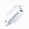 Incarcator Retea Allity  ATC-01-65WACC, GaN PD QC, 2x USB-C, 1x USB-A, 65W, Alb