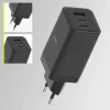 Incarcator Retea Allity  ATC-01-65WACC, GaN PD QC, 2x USB-C, 1x USB-A, 65W, Negru