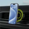 Suport Auto Magnetic AllityACH-300, cu incarcare wireless, 15W, Negru