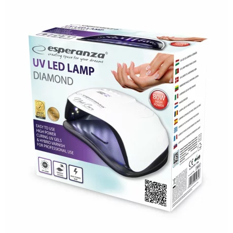Lampa UV Esperanza Diamond, EBN007, 80W, Alb