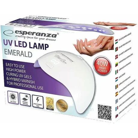 Lampa UV Esperanza Emerald, EBN008, 40W, Alb