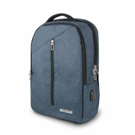 Rucsac laptop Esperanza Taranto, ET196, 15.6", poliester, Gri